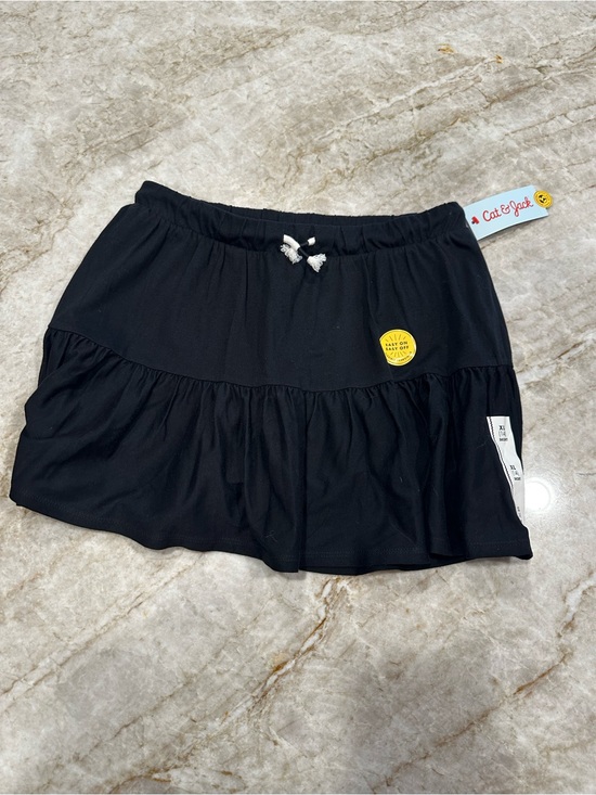 Cat & Jack Other - Cat & Jack Black Tiered Skirt with Drawstring